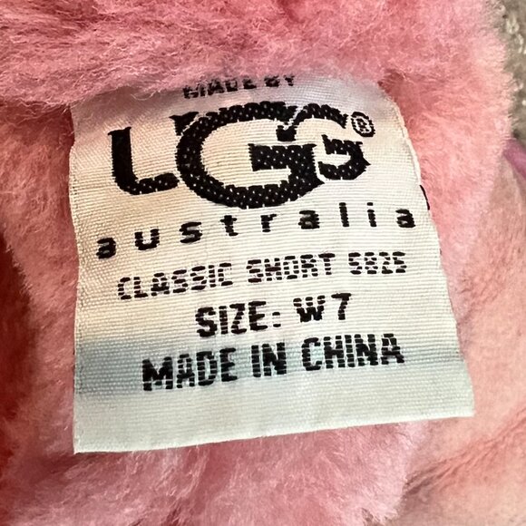 Ugg Pink Boots - Picture 6 of 7